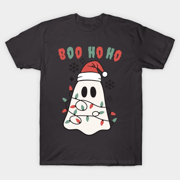 Christmas Ghost T-Shirt by Norse Magic